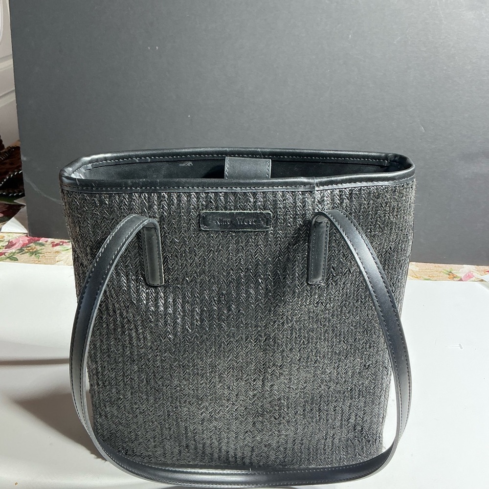 Black Nine West Women's Tote Bag